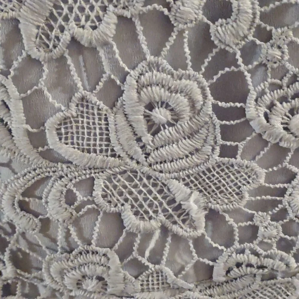 Banana Republic‎ size 0 sleeveless pastel blue lace feminine dress zip back